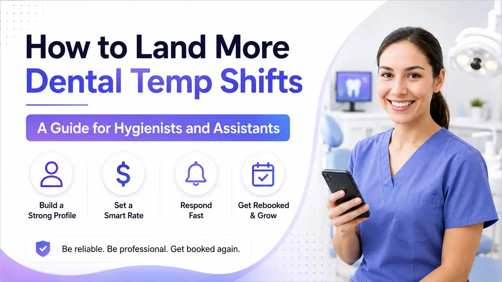 How to Land More Dental Temp Shifts: A Guide for Hygienists and Assistants